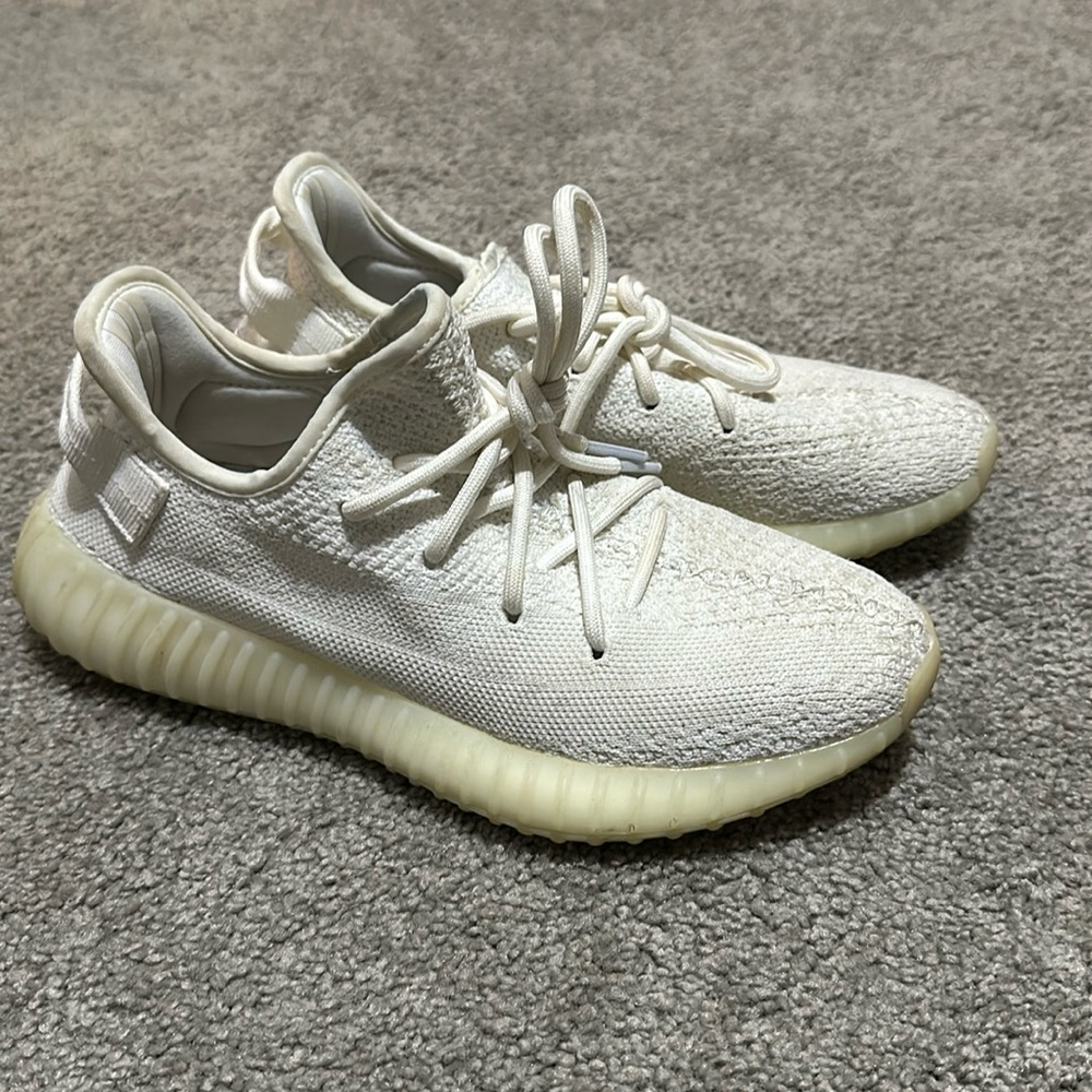 Women’s white Yeezy boost 350